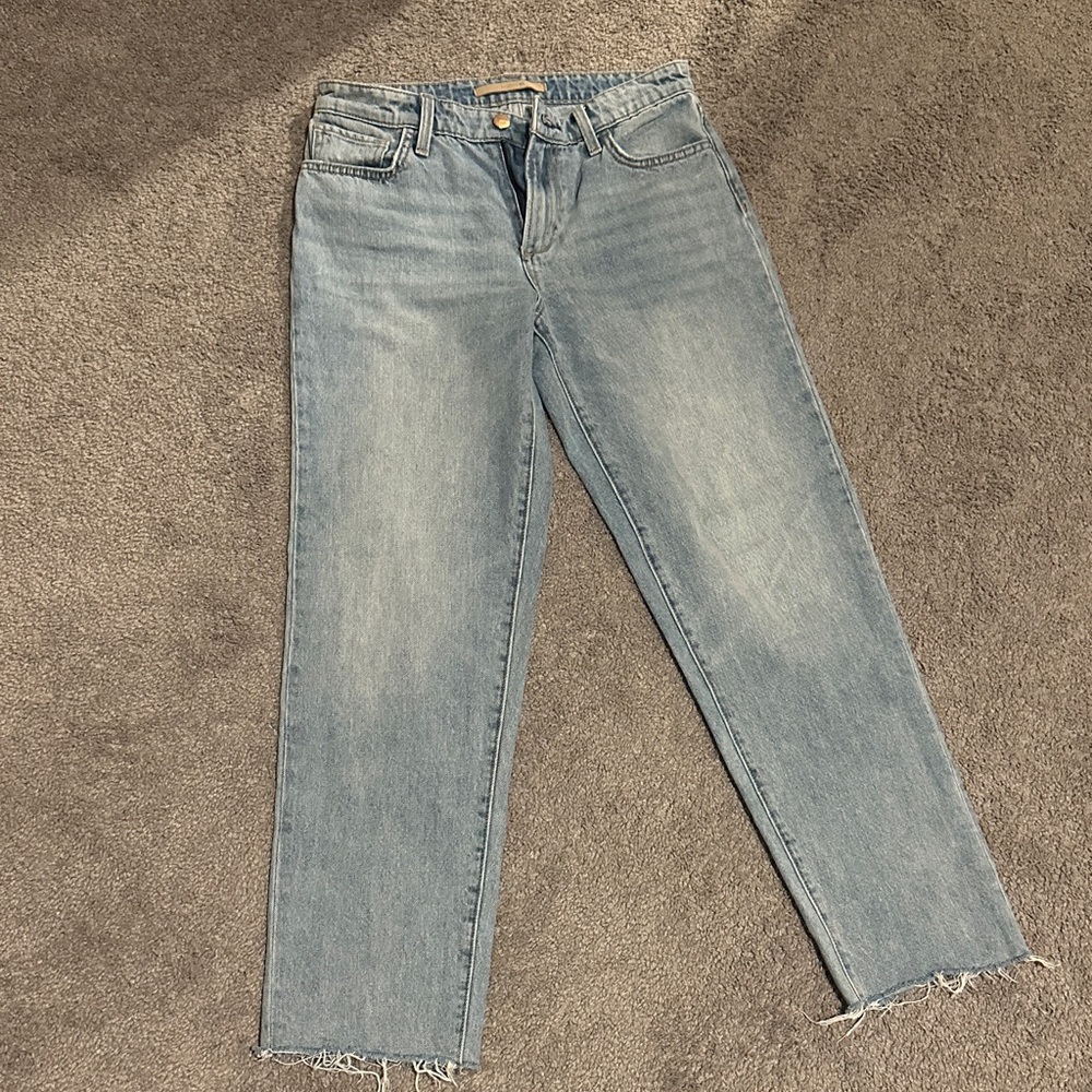 Joe’s Jeans | The Niki Raw Hem Straight Leg Jeans in Bewilder | Size 27